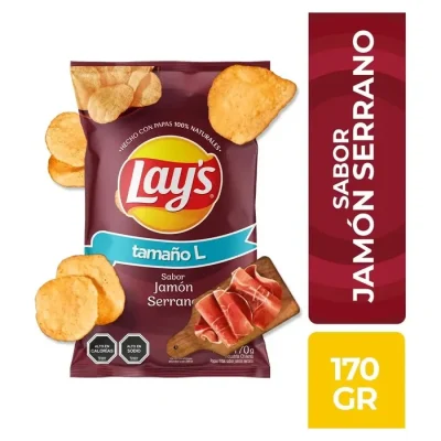 Lay's Sabor Jamòn Serrano 170 gr1