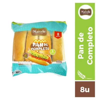 Pan De Completo Marcelo 8 Unidades1