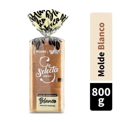 Pan De Molde Sandwich Blanco La Selecta1