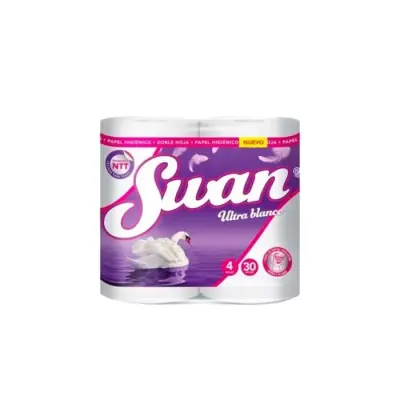 Papel Higiénico Swan 4 Un 30 Mt1