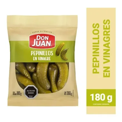 Pepinillos En Vina ge Don Juan 180 gr1