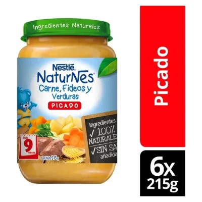 Picado Carne Fideos Y Verduras 215 g1