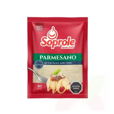 Queso Parmesado Rallado Soprole 80 gr1