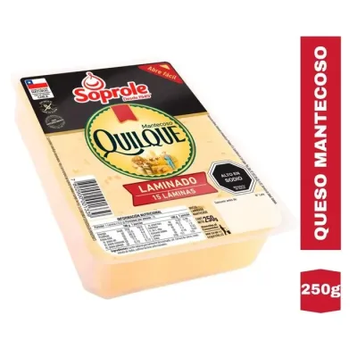 Queso Quilque Laminado Envasado 250 g 15 Laminas1