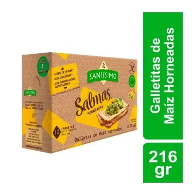 Galletas de Maíz Salmas Horneadas 216 g1