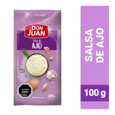 Salsa De Ajo Don Juan 100 g1