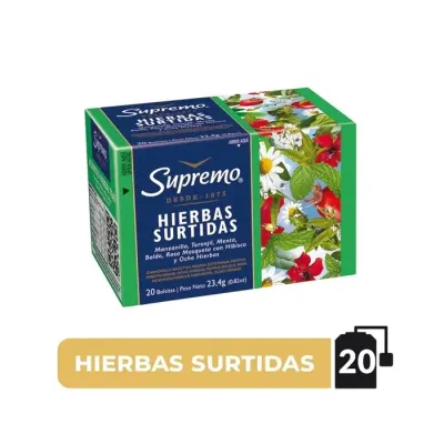 Te Supremo Hierbas Surtidas 20 Un1