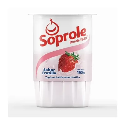Yoghurt Batido Frutilla 165 g1