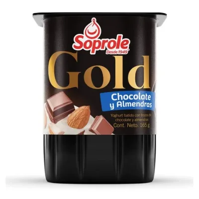Yoghurt gold Chocolate Y Almendras 165 g1