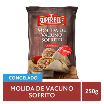 Molida De Vacuno Sofrito 250 g Super Beef1