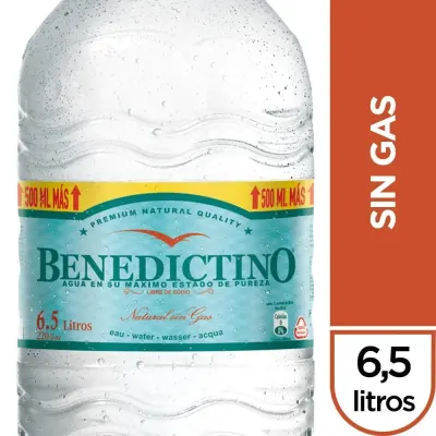 Bidon Agua Benedictino 6.5Lts1