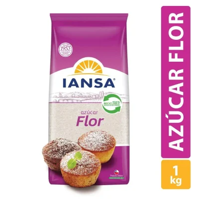 Azucar Flor Iansa 1 kg1