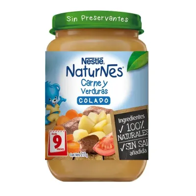 Colado Naturness Carne Y Verduras 215 gr1