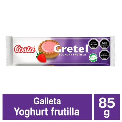 Galleta gretel Frutilla grande 85 gr1