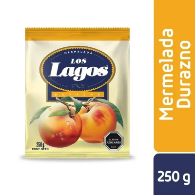 Mermelada Los Lagos Durazno 225 gr1