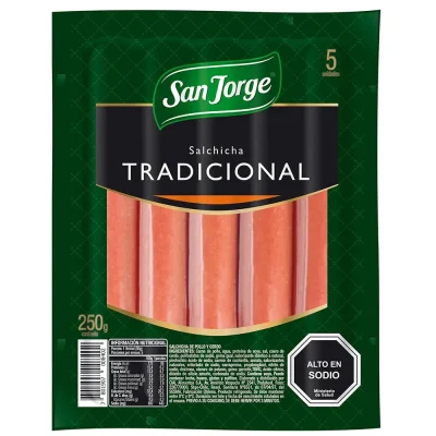 Salchichas Tradicional San Jorge 250 g1
