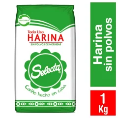 Harina Selecta Sin Polvo 1 kg