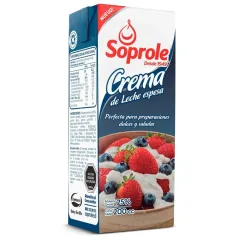 Crema Espesa De Leche 200 g Soprole