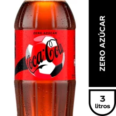 Coca-Cola Zero 3 Lt Desechable