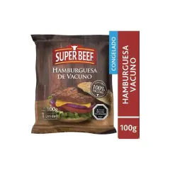 Hamburguesa Tradicional Super Beef 100 g