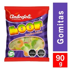 Gomitas Loop grandes Ambrosoli 90 gr