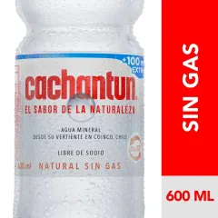 Cachantun Sin gas 600 ml