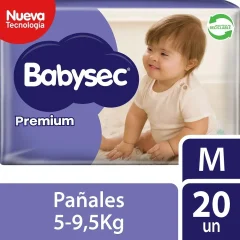 Pañal Babysec M