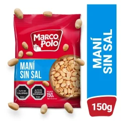 Maní Sin Sal Marco Polo 150 gr