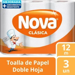 Nova Clásica 3 Rollos 12M