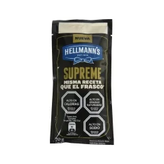 Mayonesa Hellmanns Supreme 70  g