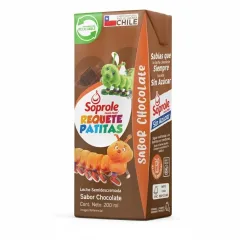 Leche Chocolate Individual Zero Lacto Soprole 200 ml