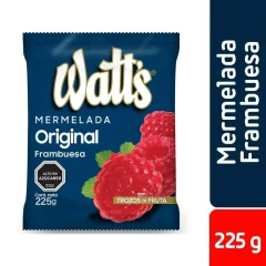 Mermelada Watts De Frambuesa 225 g