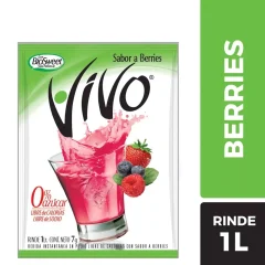 Jugo En Polvo Vivo Berries