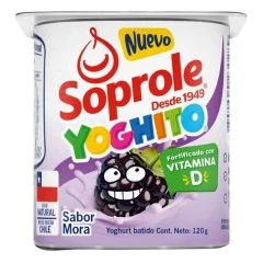 Yogurt De Mora Soprole 120 gr
