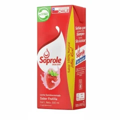 Leche Individual Frutilla Soprole 200 ml