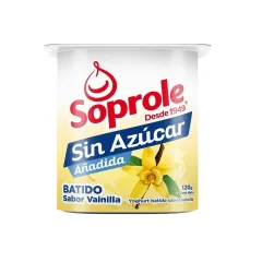 Yoghurt Sin Azucar Piña Soprole 120 gr