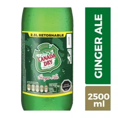 Canada Dry Retornable 2.5 Lts