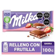 Chocolate Milka Frutilla 100 gr