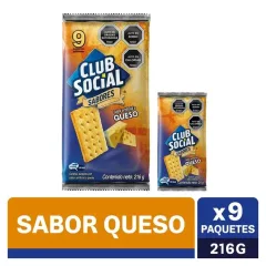 Club Social Queso 216 g