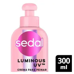 Crema Para Peinar Sedal Luminous 300 ml