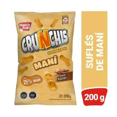 Crunchis Horneados Sabor Maní 200 gr