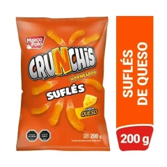 Crunchis Sufles Sabor Queso Marco Polo 220 gr