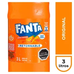 Fanta 3Lts Retornable