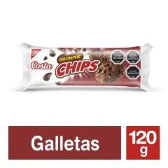 Galleta Brownie Chips Costa 120 g