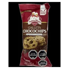 Galleta Chocochips Nutra Bien 4 galletas 50 gr