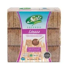 Galleta Salvado Linaza Selz 519 g