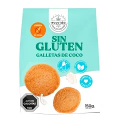 Galletas Sin gluten Coco 150 g