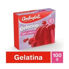 Gelatina Sabor Frambuesa Ambrosoli 50 g