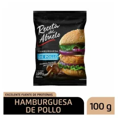 Hamburguesa Pollo 100 g Receta Del Abuelo