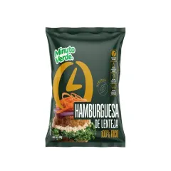 Hamburguesa De Lentejas Minuto Verde 100 gr